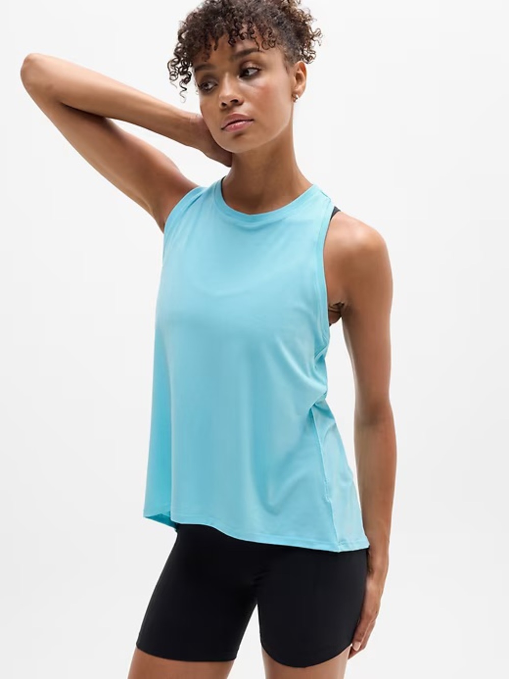NWT Athleta Ease In Tank | Aqua | Medium
